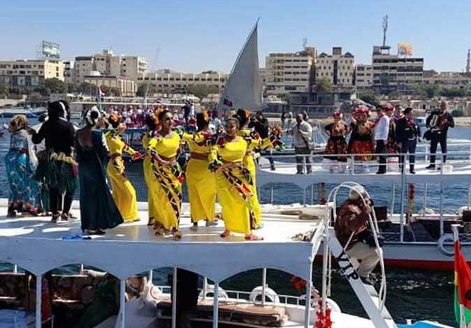 في دورته الثانية عشرة : إفتتاح مهرجان أسوان الدولي للثقافة والفنون اليوم بديفيليه بالقوارب الشرعية 1 IMG 20250216 WA0002