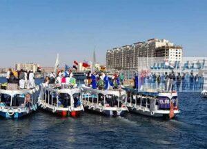 في دورته الثانية عشرة : إفتتاح مهرجان أسوان الدولي للثقافة والفنون اليوم بديفيليه بالقوارب الشرعية 2 IMG 20250216 WA0003