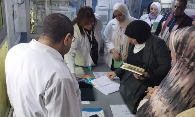 الصحة: فريق الحوكمة والمراجعة الداخلية يتفقد مستشفى الخازندارة 1 IMG 20250221 WA0023