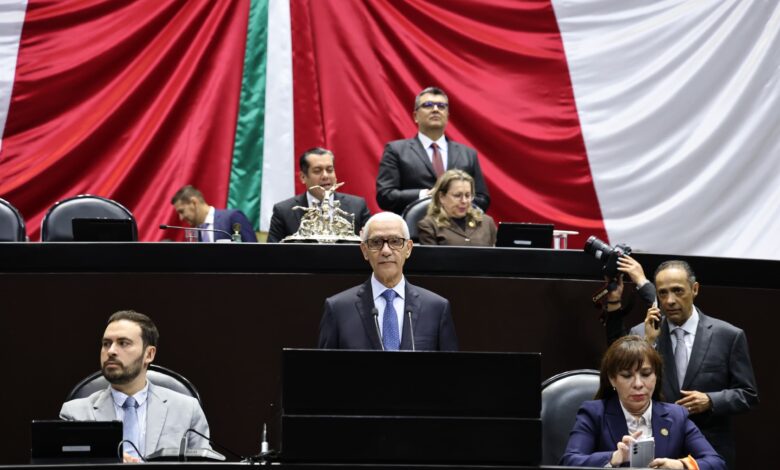 "الطالبي العلمى".. أمام البرلمان المكسيكي: العالم يواجه تحديات إرهابية ومناخية واحدة 1 IMG 20250226 WA0053