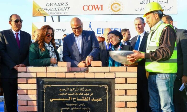 وزيرتا البيئة والتنمية المحلية ومحافظ القليوبية يضعون حجر الأساس للمحطة الوسيطة بالمرصفة 1 IMG ٢٠٢٥٠٢١٧ ٢١١٣٢٧