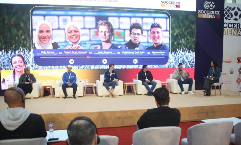 خلال فعاليات النسخة الثالثة من سبورتس إكسبو.. جلسة نقاشية حول تأثير كرة القدم المجتمعي ودور البرامج التدريبية في تطوير المهارات الرياضية والحياتية 1 IMG ٢٠٢٥٠٢٢٤ ١٦٠٥٣٤