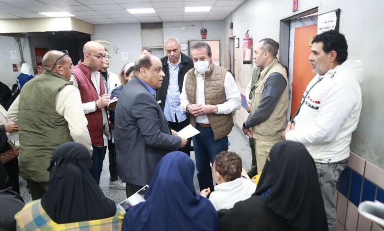 نائب رئيس مجلس الوزراء يفاجئ مستشفى الهلال ومستشفى شبرا العام بمحافظة القاهرة 1 FB IMG 1740857864517