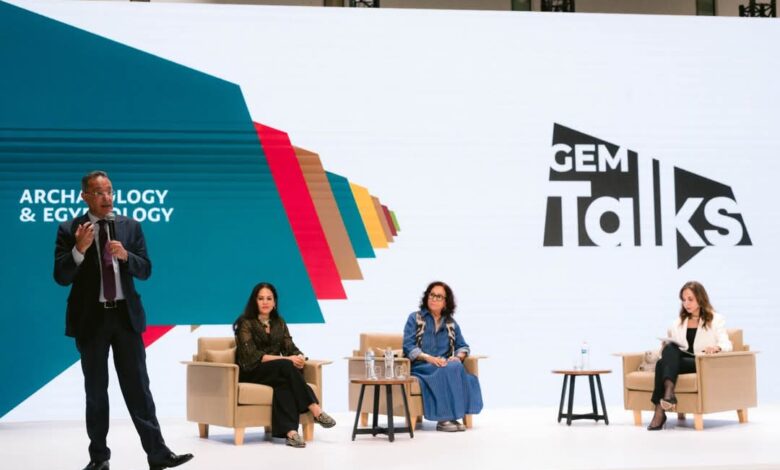 المتحف المصري الكبير يطلق النسخة الثانية من سلسلة “GEM Talks” 1 FB IMG 1747344351626