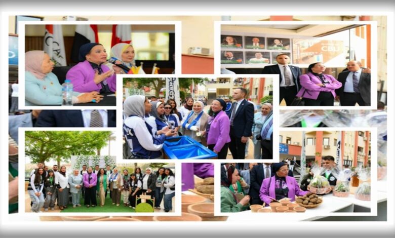 وزيرة البيئة تفتتح ندوة الشباب والإستدامة البيئية والتنموية بالمعهد الكندي العالي لتكنولجيا الإعلام الحديث CIC 1 IMG 20250504 WA0043