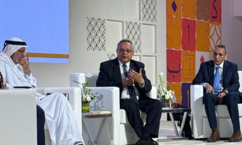 د. زايد فى معرض الدوحة للكتاب: تطوير الأداء فى مكتبة الإسكندرية لمواكبة تحديات الذكاء الاصطناعى 1 IMG 20250512 WA0106