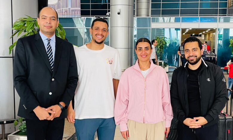 وزارة الشباب والرياضة تستقبل بطلي العالم في الإسكواش نور الشربيني ومصطفى عسل بعد التتويج التاريخي 1 IMG 20250519 WA0031