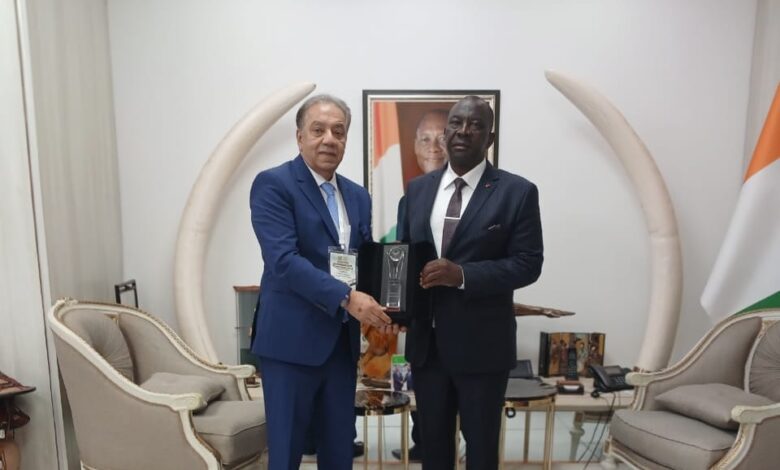 برئاسة شريف الجبلي مصر تبحث فرص تصدير الأسمدة والإستثمار الزراعي في كوت ديفوار ضمن بعثة اتحاد الصناعات 1 IMG 20250522 WA0126