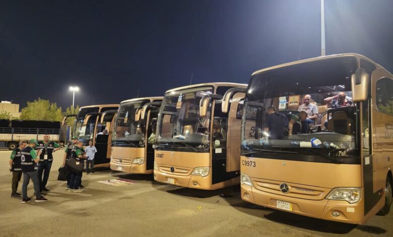 التضامن : إستلام 283 حافلة مطابقة للمواصفات الفنية إستعداداً لتصعيد الحجاج إلى عرفات 1 FB IMG 1748855673522