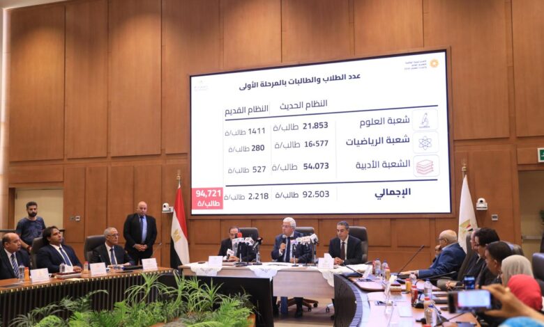 وزير التعليم العالي يعلن نتيجة تنسيق المرحلة الأولى للجامعات 1 IMG 20250803 WA0030