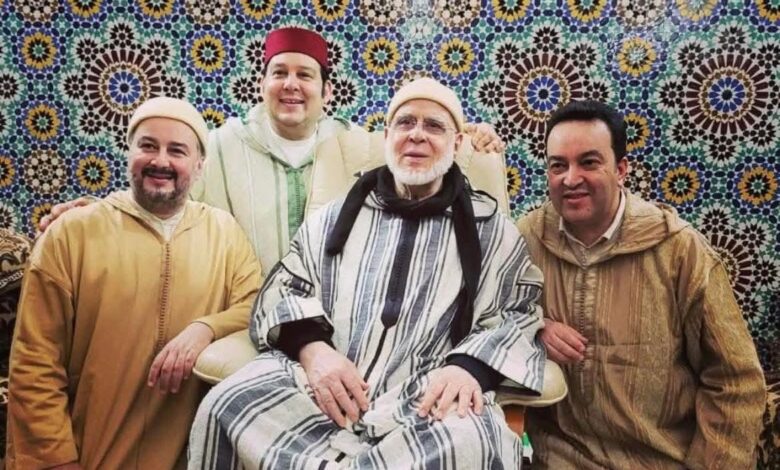 وفاة الشيخ جمال الدين القادري بودشيش شيخ الزاوية القادرية البودشيشية 1 IMG 20250808 WA0047