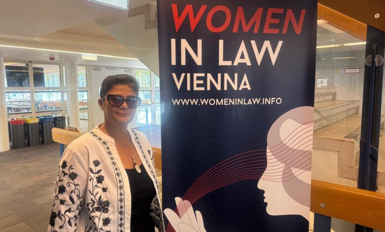 نميرة نجم: الهجرة ليست جريمة والعنف الجنسي يستخدم كأداة حرب في فلسطين و أفريقيا 1 IMG 20250916 WA0093