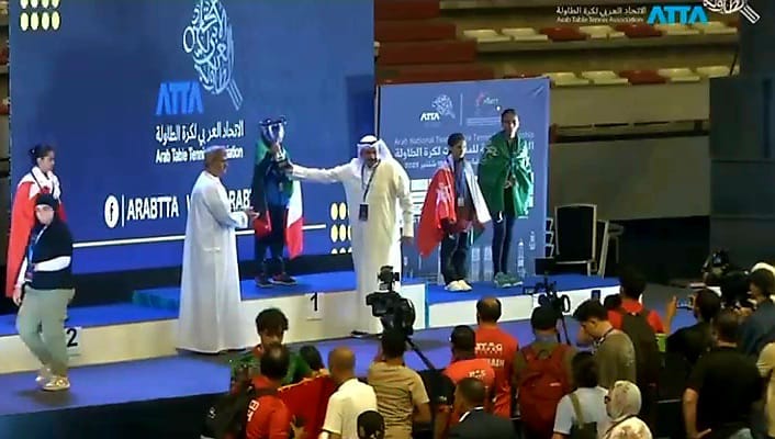 في إنجاز رياضي غير مسبوق للكويت ..شيخة العلي تكتسح كؤوس البطولة العربية لتنس طاولة بالمغرب 1 IMG 20250919 WA0053