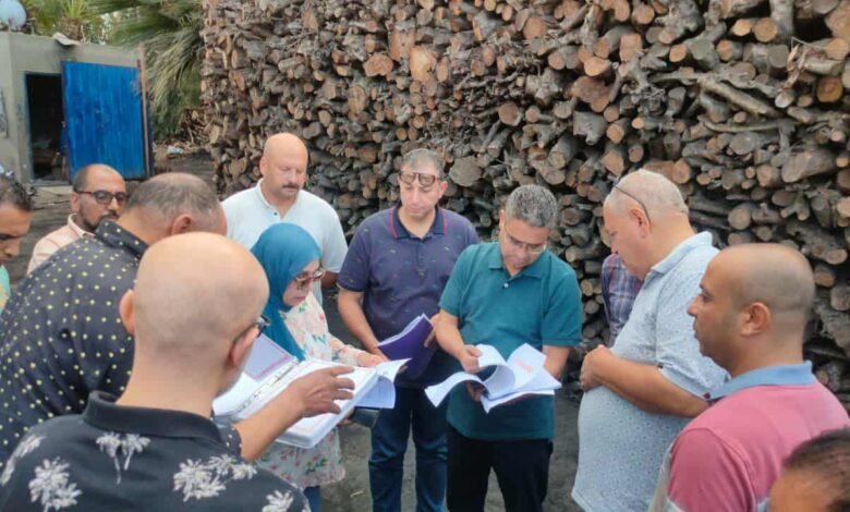 د. منال عوض: توجه بحملة تفتيشية على عدد من مكامير الفحم بدمياط 1 IMG 20251010 WA0117