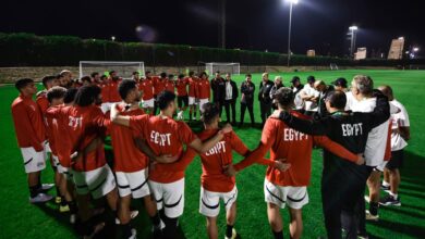 المنتخب المصرى يختتم إستعداداته لمواجهة الإمارات 5 FB IMG 1764972835228