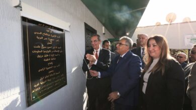 وزير الاتصالات ومحافظ الدقهلية ورئيس هيئة البريد يفتتحوا مكتب بريد المنصورة الرئيسي بعد تطويره وتزويده بأحدث الأنظمة والحلول التكنولوجية 2 FB IMG 1765044485863