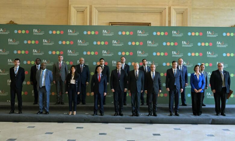 نيابة عن رئيس الجمهورية: رئيس الوزراء يشهد افتتاح المؤتمر العالمي الثالث لممثلي منظمة الأمم المتحدة للأغذية والزراعة الـ "فــاو" بالعاصمة الجديدة 1 FB IMG 1765190703491