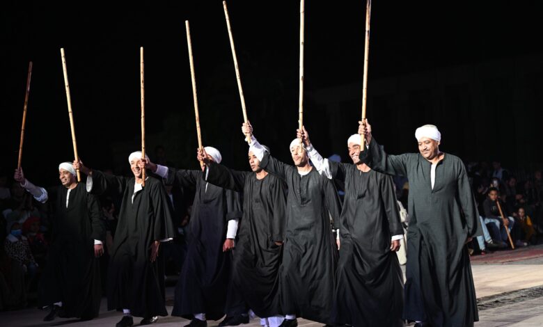 وزير الثقافة يشهد الليلة ختام ليالي " المهرجان القومي للتحطيب " بساحة أبوالحجاج الأقصري 1 IMG 20251224 WA0049