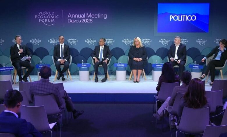 المهندس حسن الخطيب يشارك في جلسة نقاشية حول التوطين الصناعي وتنويع الشراكات التجارية في الشرق الأوسط 1 FB IMG 1768939036694