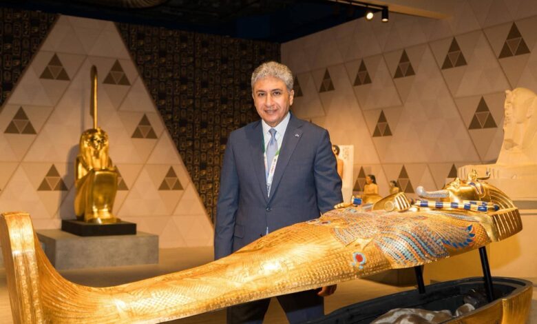 تنظيم حفل استقبال داخل الجناح المصري يُبرز التراث المصري عبر الأكلات والمشروبات المصرية التقليدية والشعبية 1 FB IMG 1769027190351