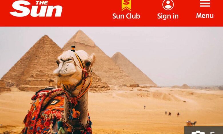 موقع The Sun يدرج مصر ضمن أفضل عشر وجهات سياحية للزيارة خلال عام 2026 1 FB IMG 1769542293755