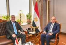 وزير الري ورئيس الجهاز المركزي للتنظيم والإدارة يبحثان التطوير المؤسسي وسد العجز في وظائف بالوزارة 4 IMG 20260113 WA0013