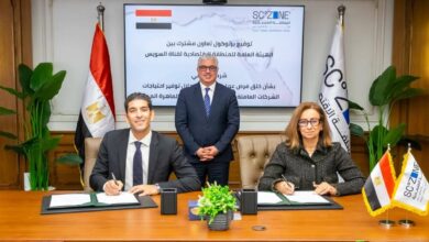 جمال الدين: تأسيس بنية بشرية من العمالة المؤهلة يمثل عامل جذب إضافي يعزز من تنافسية إقتصادية قناة السويس 10 FB IMG 1771429505570