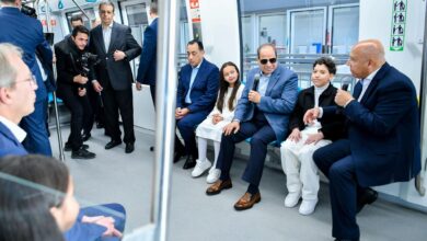 الرئيس عبد الفتاح السيسي يفتتح مشروع مونوريل شرق النيل 11 FB IMG 1774012232201