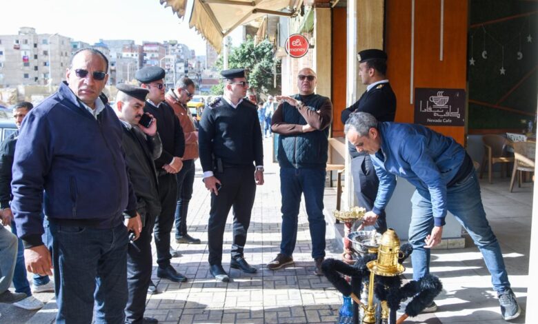 محافظ الأسكندرية يقود حملات موسعة لرفع التعديات وغلق المقاهي المخالفة 1 IMG 20260323 WA0057