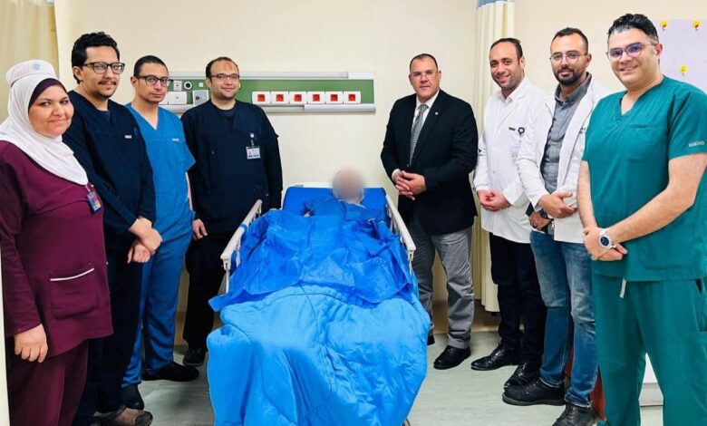 نجاح إنقاذ حياة مريض متعدد الإصابات بمستشفى السلام بورسعيد 1 FB IMG 1775504530427