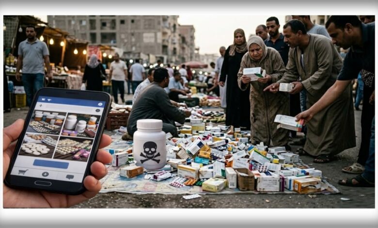 "سم في عبوة دواء".. الأرصفة والسوشيال ميديا يقودان إلى موت بطيء 1 IMG 20260405 WA0017