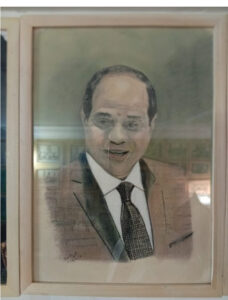 ١٢٠ لوحة فنية تحكى عظمة مصر فى معرض بالعمرانية 2 IMG 20260406 WA0102