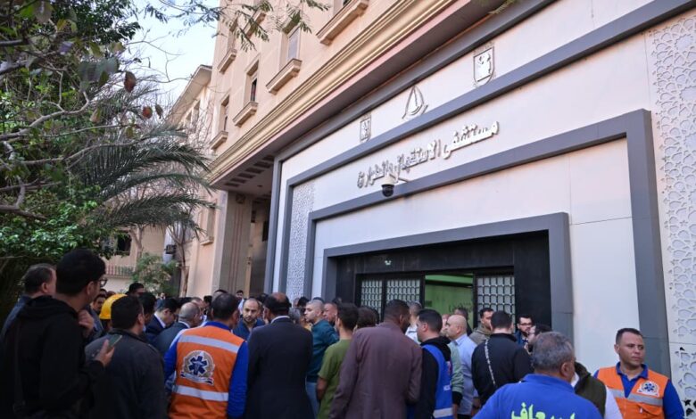 السيطرة على حريق بمستشفى الإستقبال و الطوارئ بقصر العيني دون خسائر في الأرواح 1 IMG 20260411 WA0070