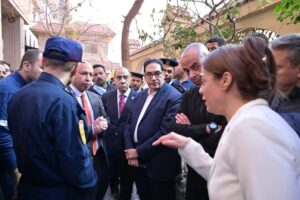 السيطرة على حريق بمستشفى الإستقبال و الطوارئ بقصر العيني دون خسائر في الأرواح 2 IMG 20260411 WA0071